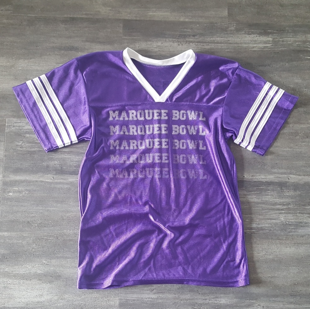 Purple Marquee Super Bowl Jersey Short Sleeve